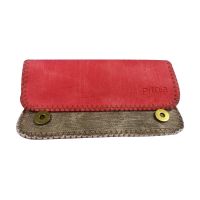 Καπνοθήκη Δερματίνη Amalia | Red – Soft brown | CA-15
