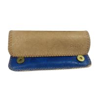 Καπνοθήκη Δερματίνη Amalia | Camel – Blue navy | CA-28