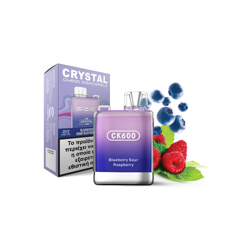 Crystal CK600 Blueberry Sour Raspberry 2ml