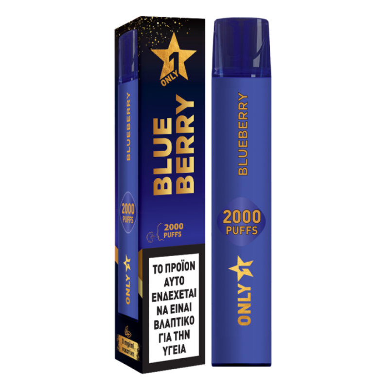 Only1 2000 Puffs Blueberry Bee’s 4.5ml 0%