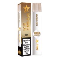 Only1 2000 Puffs Ice Cream 4.5ml 0%