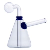 5-38 Glass Oil Bong Conical 13cm