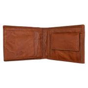 Πορτοφόλι Pithia EF-78 Cognac/Cream