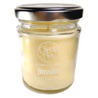 Candle n’Art Αρωματικό Κερί σε Βάζο με Άρωμα με Αιθέρια Έλαια Βανίλιας 212gr